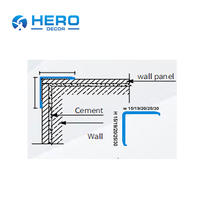 Profilé d'angle en alliage d'aluminium en forme de L de 15 mm pour carrelage, finition usinée, pour sol de salle humide