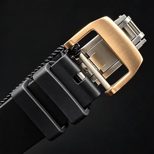 Reloj Mecánico de Lujo para Hombre con Caja de Oro Rosa y Titanio, Movimiento Esqueleto, Serie 6701, Reloj de Negocios Multifuncional - Product Image 5