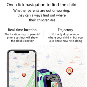 Montre intelligente pour enfants en gros et GPS, appels bidirectionnels, localisation LBS, appareil photo, lecteur de musique, application parentale, étanche - Product Image 5