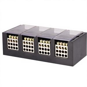 Bloc de bornes FJ6/JHT multi-entrées/multi-sorties à courant élevé avec contacts en bronze phosphoreux pour boîtier de jonction/distribution/mesure haute puissance - Product Image 1