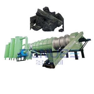 Máquina de producción de horno de carbonización de carbón de biomasa de cáscara de coco de madera - Product Image 1