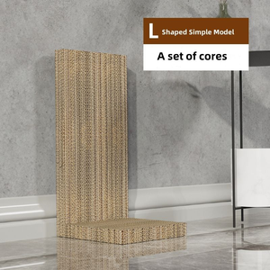 Eco <span class=keywords><strong>Scratcher</strong></span> L Forma Protegendo Móveis Papelão Coçar Corrugado <span class=keywords><strong>Cat</strong></span> Scratch Board Raspador gato Árvores <span class=keywords><strong>Scratcher</strong></span> - Product Image 3