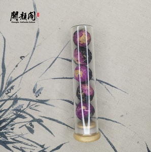 KAIYANGE EU ORGANIC Tè Sfuso Artigianale Misto Rosa e Puerh Maturo a Forma di Sfera di Drago, Tè Floreale Personalizzato OEM di Alta Qualità, Tè Floreale alle Erbe - Product Image 3