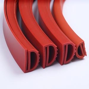 ซีลยางซิลิโคนรูปตัว E ทนความร้อนสูงแบบกำหนดเอง สำหรับปิดผนึกประตูเตาอบอุตสาหกรรม - Product Image 2