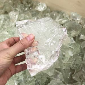 <strong>White</strong> clear Recycled Crushed Crystal Transparent Slag Glass <strong>Rocks</strong> for Gabion Garden <strong>Landscaping</strong> - Product Image 3