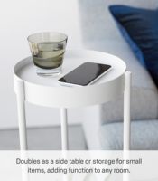 Support de plantes à 2 niveaux Home Tower avec roulettes - Transport et nettoyage faciles, 28 pouces - Acier