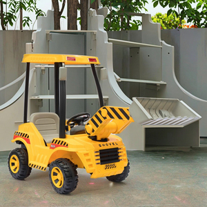 Electric 6V Battery Operated <strong>Ride</strong> <strong>on</strong> Car &amp; <strong>Digger</strong> Preschool Walker Children Role Play Toy for 2-4 Years - Product Image 6
