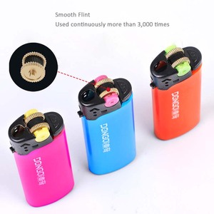 <strong>Lighter</strong> Manufacturer OEM Refillable Butane Gas <strong>Lighter</strong> Plastic Flint <strong>Lighter</strong> Flame Smoking <strong>Lighter</strong> <strong>Custom</strong> Brand - Product Image 2