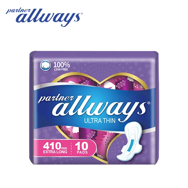 Girl use virgin sanitary pads high absorbent private label ladies sanitary napkin for women