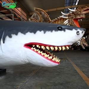 Grande Roue Extérieure en Résine en Forme de Requin Gecai pour Parc d'Attractions - Product Image 4
