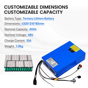 Aangepaste 48V 40Ah Samsung 50S Lithium-batterijpakket met schokbestendige structuur, hoge vermogensstabiliteit en stabiele ontlading voor zware robotapparatuur - Product Image 2