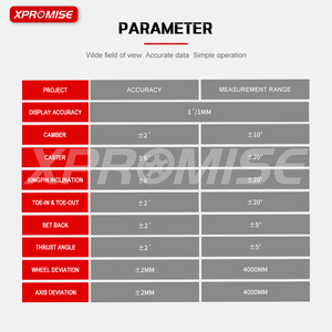 Alineación de rueda <span class=keywords><strong>3D</strong></span> <span class=keywords><strong>OEM</strong></span> personalizada automática XPROMISE a la venta - Product Image 3