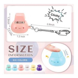 Innovative Pop It Bubble Push Keychain Fidget Toy PVC Material Trendy Animal Design Custom <b>Logo</b> Printed Stress Anxiety Relief - Product Image 5