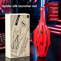 Lanceur de fil entièrement automatique, gants en toile d'araignée pour garçons, jouet scientifique, catapulte pour saisir de petits objets, jeu de rôle