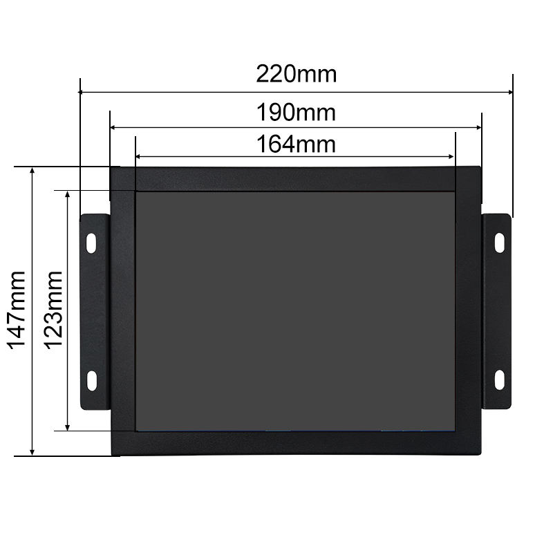 Wholesale 8 Inch Industrial Screen Lcd Display Open Frame Metal Case Industrial Monitor