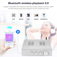 Système audio hifi BRZHIFI 3255-A BT5.0 amplificateur numérique haute puissance mini amplificateur classe D 300Wx2 pour Home cinéma stéréo