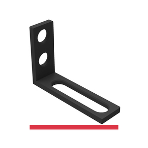 SteelMax GPPH 125x185mm striking square, 15mm thick, <b>28mm</b> holes - Product Image 1