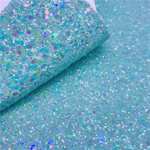 Chunky long lanh vải với cảm thấy ủng hộ cho long lanh Giày da tổng hợp loại sản phẩm - Product Image 3