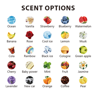 Diffuseur d'air frais portable personnalisé au parfum océanique pour voiture, maison, hôtel, bureau - Désodorisant liquide en forme de pomme - Product Image 5