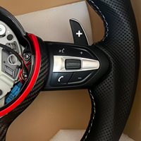Volant en cuir et fibre de carbone pour BMW F30 F10 E90 F32 F36 M340i F22 F11 540i E87 F82 M3 M5 E70 M4 F80 E92 m Sport