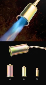 Pistolet à gaz liquéfié 25/35/55mm avec 3 buses <span class=keywords><strong>Chalumeau</strong></span> à gaz <span class=keywords><strong>Chalumeau</strong></span> à gaz LPG Allumeur de gaz <span class=keywords><strong>pour</strong></span> la fusion de la glace culinaire - Product Image 6