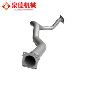 Pièces de camion malaxeur et pompe Isuzu, modèle 530i, tuyau d'échappement arrière à quatre trous, compatible avec les camions à quatre essieux 51Y - Product Image 5