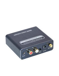Convertidor de Audio Digital a Analógico con Fibra Óptica, Bluetooth 5.0, Micrófono, Control Remoto, Audio Inteligente - Product Image 4