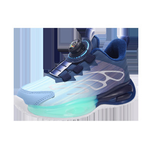 Chaussures de sport pour enfants, chaussures de course d'hiver chaudes pour garçons, chaussures de basket-ball, doublure en fourrure, semelle extérieure en caoutchouc, tige synthétique, semelle intermédiaire en EVA - Product Image 5