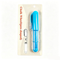 Porte-craie en forme de stylo rechargeable avec capuchon, marqueur de craie portable pour machine à coudre industrielle