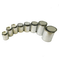 Petit Pot de Peinture Rond en Métal Vide 50ml-1000ml avec Couvercles – Fabricant de Boîtes Métalliques