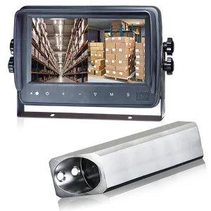 Stonamy sistema de câmera de carregador sem fio, com monitor de empilhamento e bateria recarregável