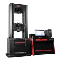 Máquina de Ensayo Universal de Materiales YIYU WAW-600D, Servoeléctrica Hidráulica, Estándares BS/ASTM, para Pruebas de Resistencia de Acero Grueso