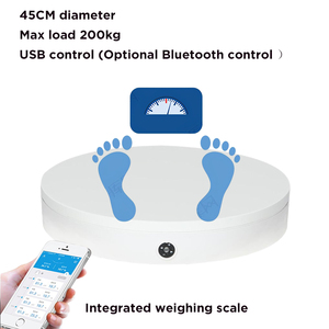 BKL OEM 45cm 360 °   Plateau tournant de numérisation corporelle avec pèse-personne pour numérisation corporelle 3D, certifié CE FCC RoHS, vente directe d'usine - Product Image 2