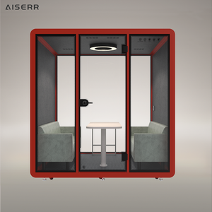 Serie de negocios multifuncional Sala de reuniones <span class=keywords><strong>Coworking</strong></span> de aluminio Cabina insonorizada Cápsula insonorizada privada tecnológica - Product Image 3