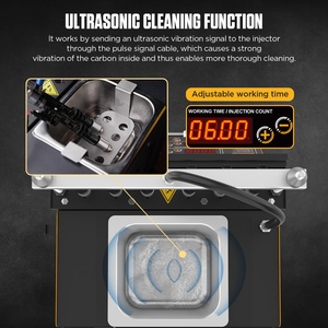 AUTOOL CT400 Nettoyeur et testeur d'injecteurs de carburant GDI 6 cylindres compatible avec N54 N63 Mercedes - Product Image 3