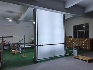 Polipasto inteligente de inspección de doble cara para todo tipo de persianas Pantalla personalizable con Bearin y pruebas de motor Dos persianas a <span class=keywords><strong>la</strong></span> vez - Product Image 3