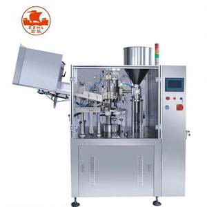 Máquina de llenado de crema de sellado de tubos de HDPE laminado de plástico automático de mesa multifuncional llenador y sellador de tubos blandos - Product Image 1