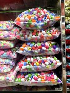 Mylulu DIY Fait Main Gros Trous Accessoires Cheveux pour Femmes Enfants Tresses Perles Résine Transparente Bijoux Décoratifs en Plastique - Product Image 5