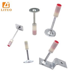 En stock, vente en gros, clous décoratifs, production d'usine, clous à tête plate à tige lisse en acier zingué, par boîte, pour la construction en bois. - Product Image 1