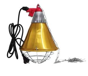 Lámpara de Calentamiento Infrarroja de Aluminio Impermeable para Granjas, Lámpara de Incubación para Cerdos y Aves de Corral, para Ganado - Product Image 3