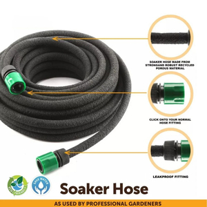 Tuyau d'irrigation poreux PE de 30 m avec support ODM/OEM pour une irrigation efficace, bobine flexible de 1/2'' et 3/4'' de diamètre, 150 psi - Product Image 2