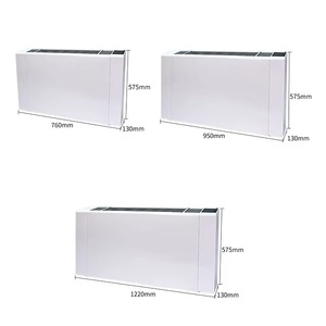 Unité de climatisation verticale ultra-mince à faible bruit ; Unité de ventilo-convecteur vertical apparente ultra-mince - Product Image 3