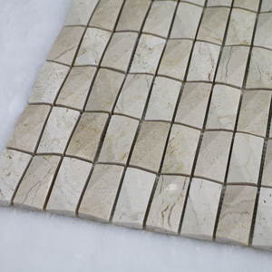 Gạch ốp tường <span class=keywords><strong>mOSAIC</strong></span> đá cẩm thạch Arabescato Corchia vát cạnh, màu trắng kim cương, tạo hình khối, dùng làm ốp tường mang tính biểu tượng cho doanh nghiệp - Product Image 2