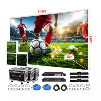 Couleurs vibrantes haute luminosité P3.91HD affichage LED écran publicitaire intérieur Sports de plein air compétition vidéo panneau d'affichage IP65
