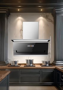 <span class=keywords><strong>Campana</strong></span> <span class=keywords><strong>Extractora</strong></span> de Acero Inoxidable de 900 mm para Montaje en Pared con Autolimpieza para Cocinas Comunitarias, Extractor de Grasa y Humo - Product Image 4