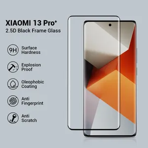 Giá nhà máy tốt nhất chống xước cong điện thoại di động Kính cường lực cho Redmi Note 13 Pro + bảo vệ màn hình