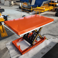 Table élévatrice stationnaire électrique à ciseaux de 1000 kg à prix d'usine pour la manutention des matériaux