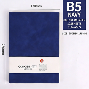 Carnet en cuir PU professionnel A6 A5, carnet en cuir PU pour le <span class=keywords><strong>bureau</strong></span> - Product Image 3