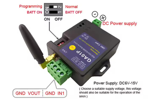 Nouveau Système d'Alarme GSM GA01P 4G/3G, Alarmes SMS, Système de Sécurité, Module Rechargeable pour Alerte de Panne de Courant - Product Image 4