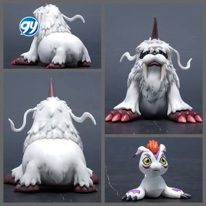 Set de Figuras Digimon Ikkakumon Unimon Gomamon <span class=keywords><strong>Leomon</strong></span> Birdramon Biyomon, Modelo Coleccionable de Anime, Estatua, Adorno, Manualidades de Plástico - Product Image 3